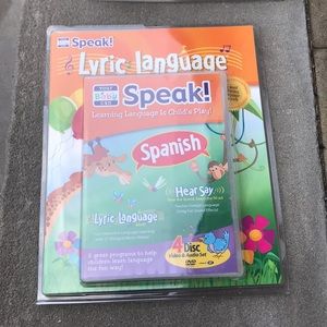 Spanish learning lyric book